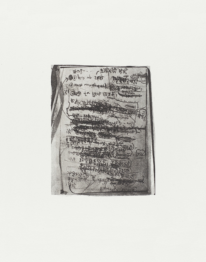 Photo transferred notes